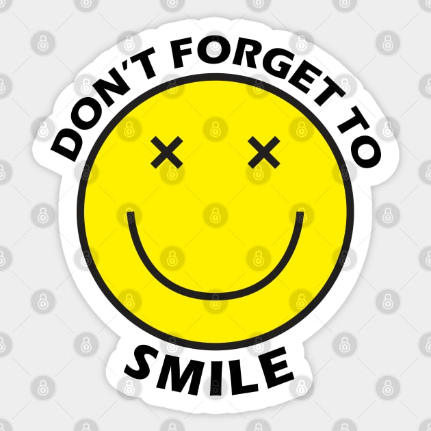 Smile Sticker by HuskyClothing